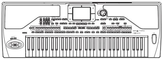 KORG PA800 - Connexions et réglages - 2