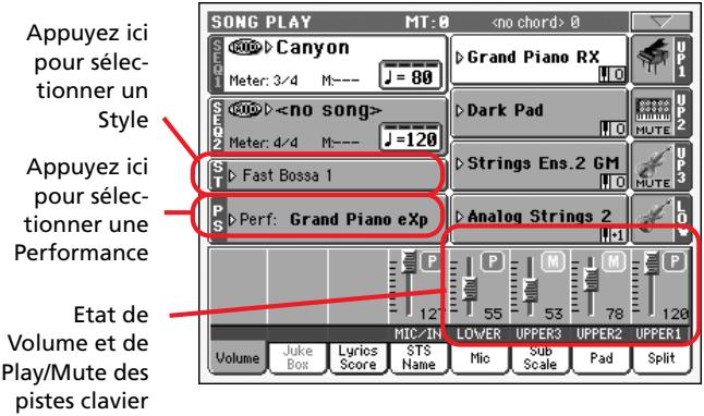 KORG PA800 - Pistes clavier, pad et sequencer - 1