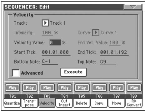 KORG PA800 - Track (piste) - 1