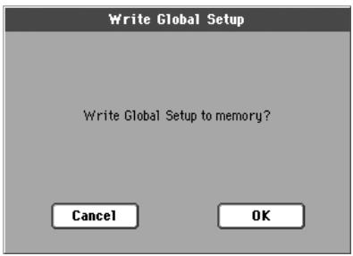 KORG PA800 - Menu de la page - 2