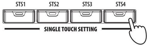 KORG PA800 - Single touch settings (STS) - 1