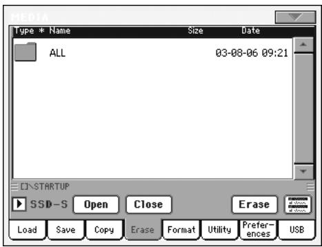 KORG PA800 - Remplacer (procedure Overwriting) des fichiers ou des dossiers déjà présents - 2