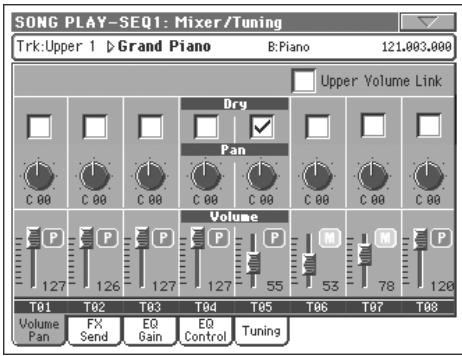 KORG PA800 - Changer de séquenceur pendant une opération d'édition - 3
