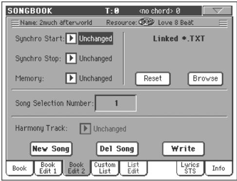 KORG PA800 - Boutons - 2