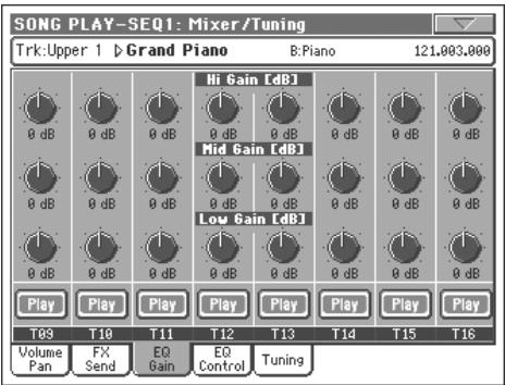 KORG PA800 - Icône de play/mute - 5