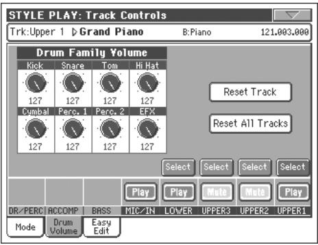 KORG PA800 - Icône de play/mute - 3