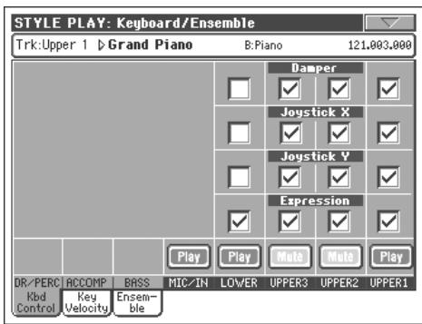 KORG PA800 - Comment régler les paramètres sonores d'un seul son - 1