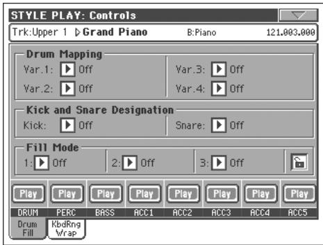 KORG PA800 - Icône de play/mute - 3