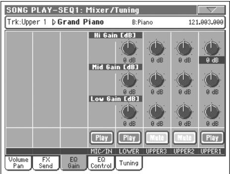 KORG PA800 - Icône de play/mute - 3
