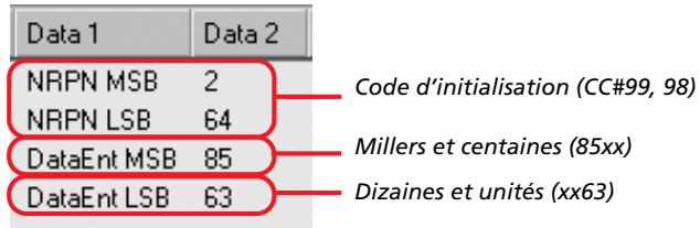 KORG PA800 - Sélectionner les saisies songbook via MIDI - 3