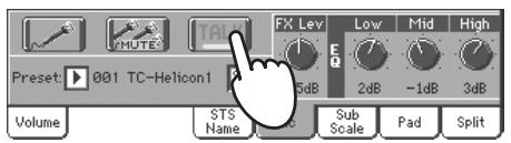 KORG PA800 - Harmoniser la voix - 2