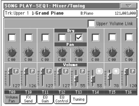 KORG PA800 - Changer de séquenceur pendant une opération d'édition - 4