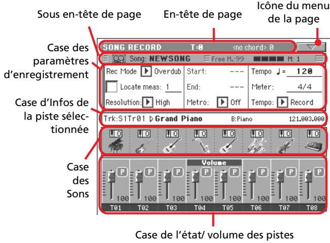 KORG PA800 - Entrer en mode record - 2