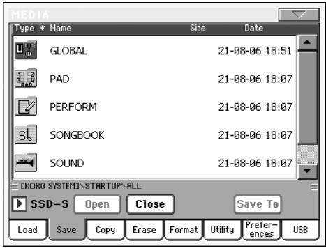 KORG PA800 - Sauvegarder une banque - 1