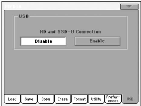 KORG PA800 - Bouton load PCM - 1