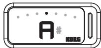 KORG PITCHCLIP - Accorder un instrument - 1