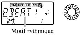 KORG PX3 - Motif rythmique - 1
