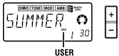KORG PX3 - Sélection d'un programme - 1
