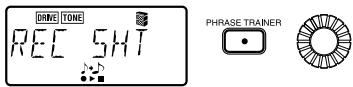KORG PX3 - Select the recording mode - 1