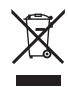 KORG SP170 - Notice regarding disposal (EU only) - 1