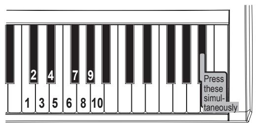 KORG SP170 - Playing Back Demo Songs - 1