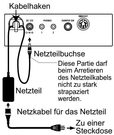 KORG SP170S - Vorbereitungen und Anschlüsse - 1