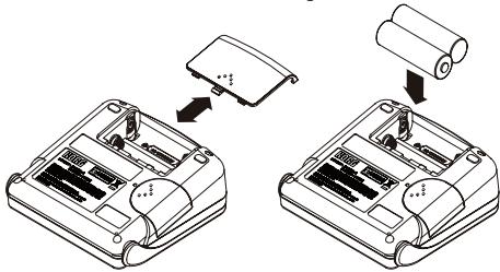 KORG WITUNE - Einlagen von Batterien in den Tuner - 1