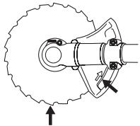 JONSERED BC 2236 - Monteren van bladbeschemkapen zaagblad - 5