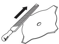 JONSERED BC 2236 - Feilen von Grasmesser und Grasklinge - 3