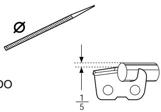 JONSERED CS 2117 EL - Instrucciones generales acerca de las cucillas - 6