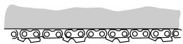 JONSERED CS 2121 EL - Affilatura dei denti taglienti - 2
