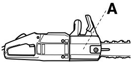 JONSERED CS 2121 EL - FRENO DE CADENA CON PROTECCION ANTIRREBOTE - 1