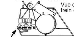 JONSERED CS 2137 - Attacher la BARRE et la - 3