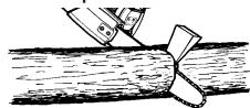 JONSERED CS 2137 - TYPES De COUPES utilisees pour le debitage - 1