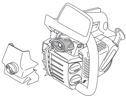JONSERED CS 2139 T - Filtre à air - 2