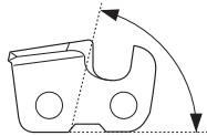 JONSERED CS 2139 T - Généralités concernant l'affutage des dents - 4