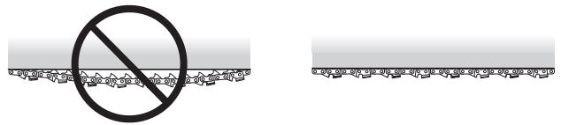 JONSERED CS 2139 T - Affutage de la dent - 3