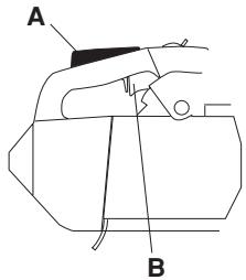 JONSERED CS 2139 T - Blocage de l'accélération - 1