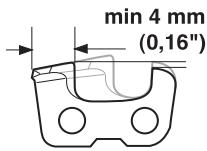 JONSERED CS 2139 T - Affutage de la dent - 5
