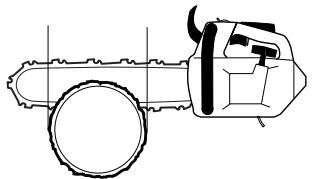 JONSERED CS 2139 T - Trait de chute - 8