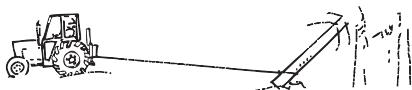 JONSERED CS 2150 - "Vastgeraakte boom" omlaag halen - 3