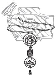 JONSERED CS 2150 - Remplacement d'une corde de lanceur rompue ou usee - 6