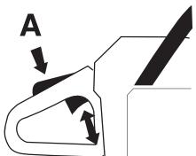 JONSERED CS 2150 - Gashendelvergrendeling - 1