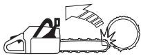 JONSERED CS 2152 C - Wat is terugslag? - 1