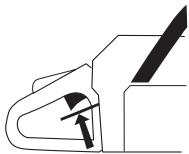 JONSERED CS 2152 C - Gashendelvergrendeling - 2