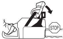 JONSERED CS 2152 C - Frein de chaîne avec arceau protecteur - 8