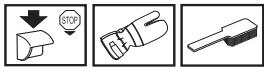 JONSERED CS 2152 C - Rechterhandbescherming - 1