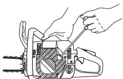 JONSERED CS 2153 - Starter monteren - 1