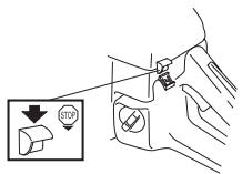 JONSERED CS 2153 - Stoppschalter - 2