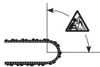 JONSERED CS 2153 - Frein de chaîne avec arceau protecteur - 2